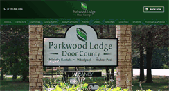Desktop Screenshot of parkwoodlodge.com